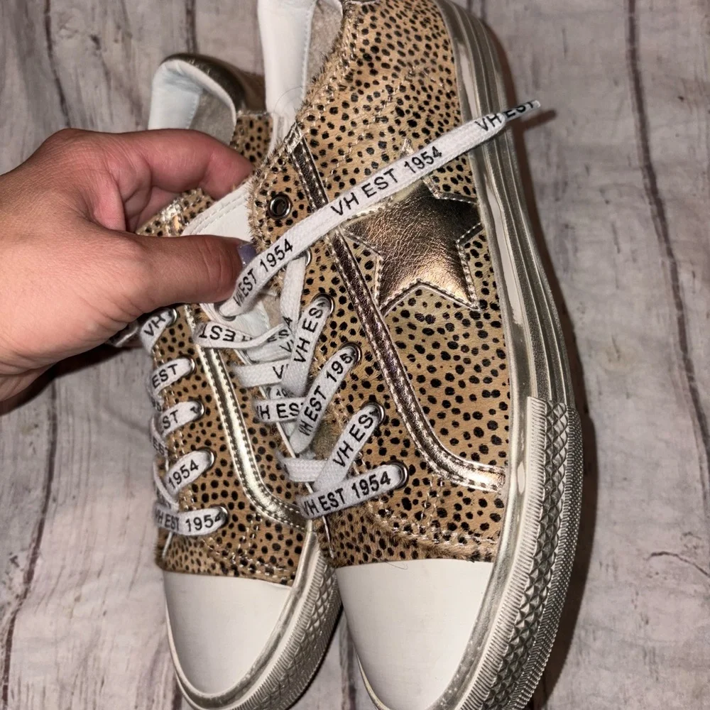 Vintage Havana cheetah print ALIVE sneakers 8.5